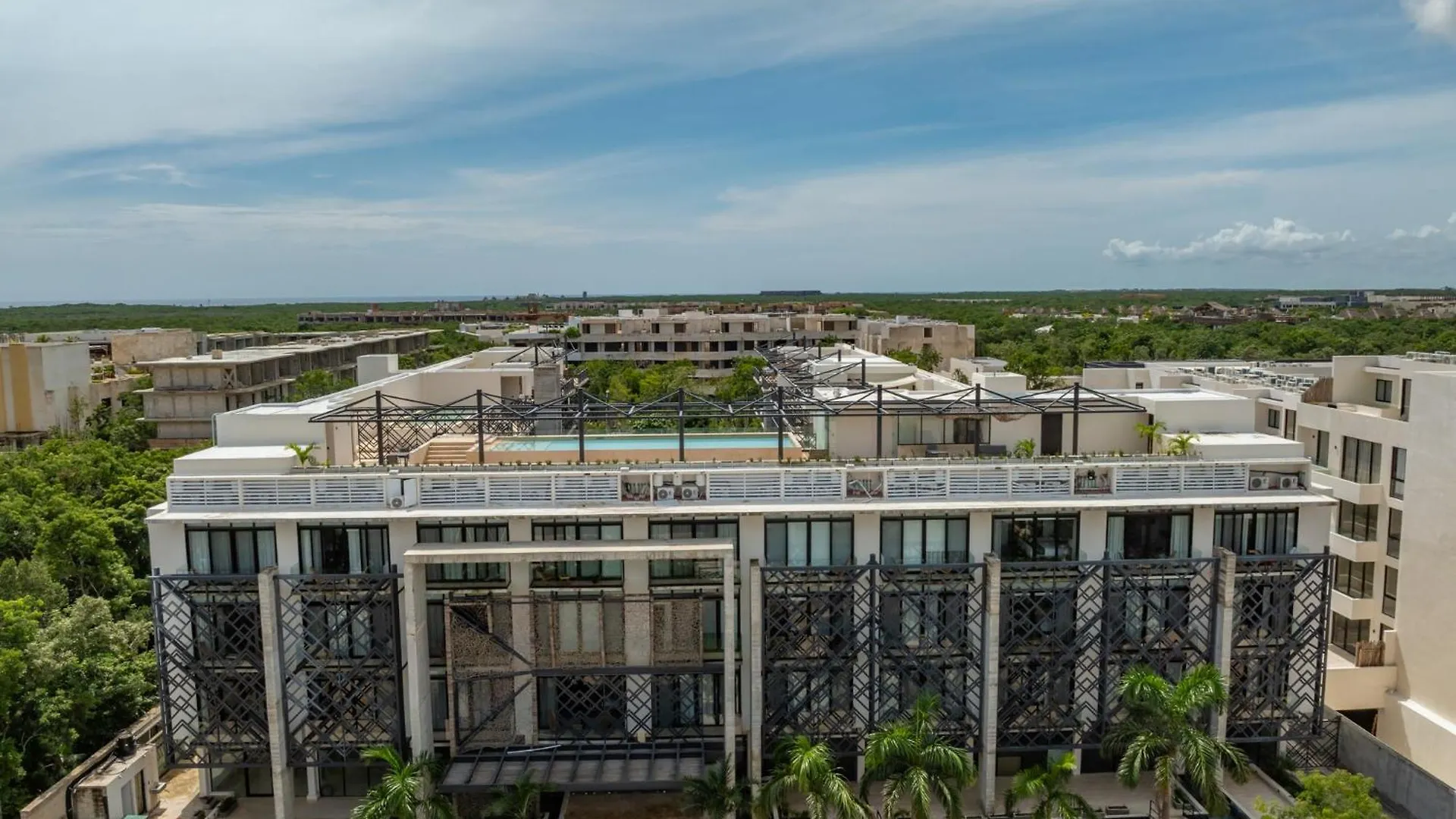 דירות Tulum Stylish 2Br Penthhouse, Private Terrace, Grill And Pool