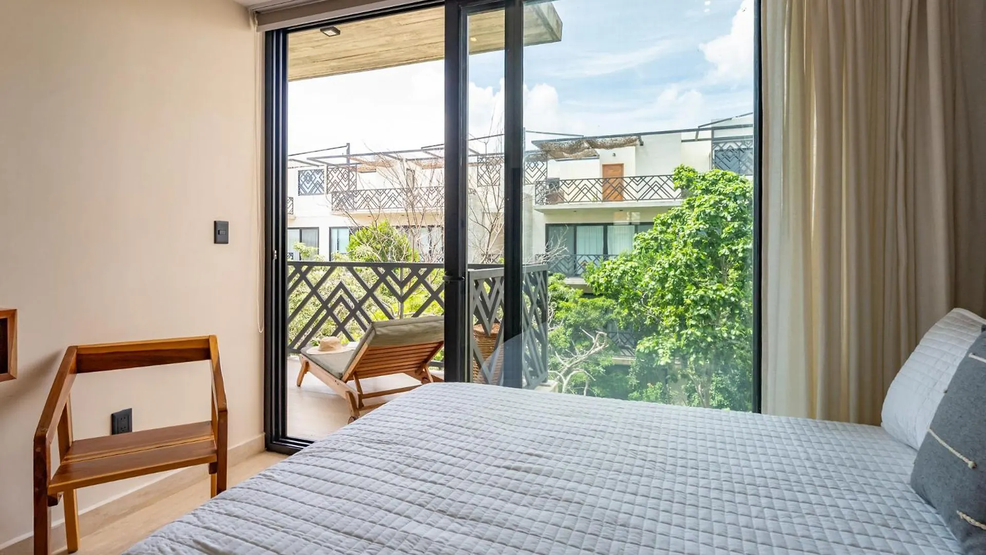 דירות Tulum Stylish 2Br Penthhouse, Private Terrace, Grill And Pool