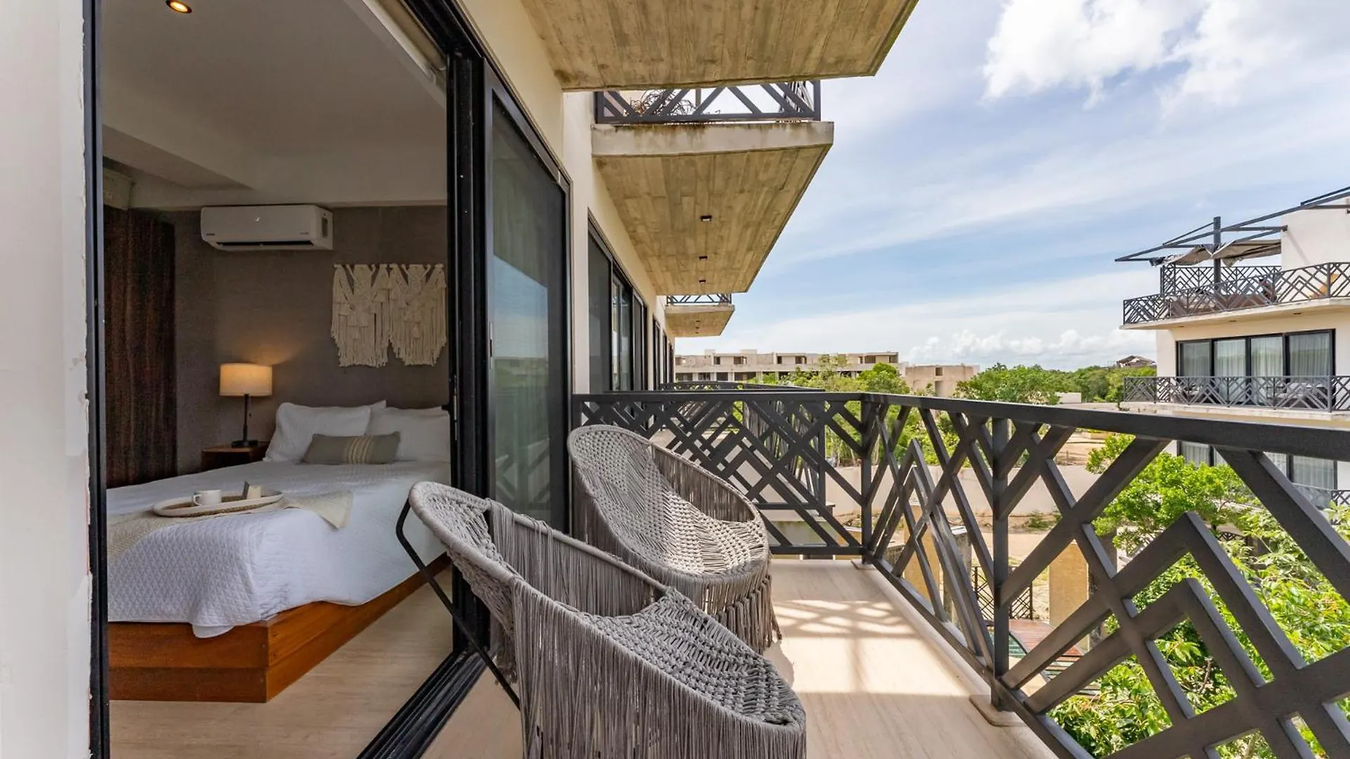 דירות Tulum Stylish 2Br Penthhouse, Private Terrace, Grill And Pool מקסיקו